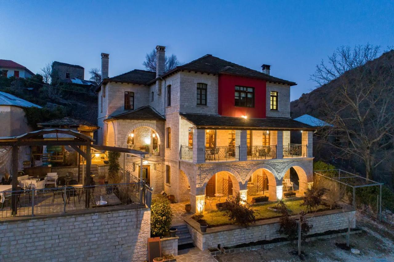 Arxontiko Krana Hotel Asprangeloi Bagian luar foto